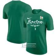 Camiseta Manga Corta Boston Celtics Verde